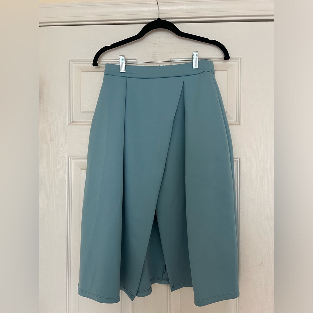 ASOS Design Light Blue Tea Skirt